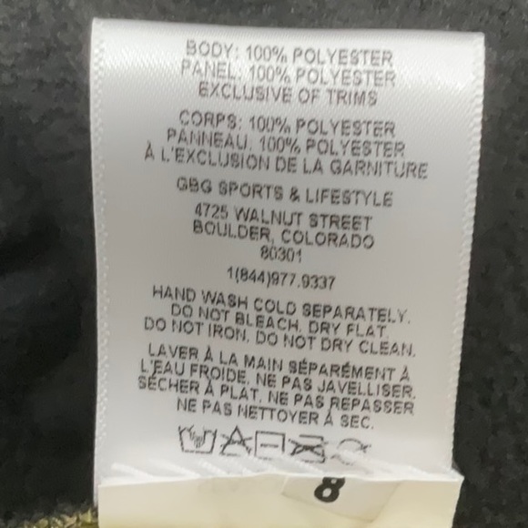 Spyder men’s green/black 1/4 zip fleece lined pullover, size M - Picture 7 of 7